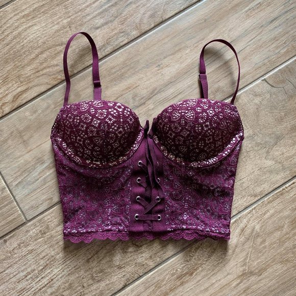 Victoria's Secret Other - Victoria's Secret purple lace corset